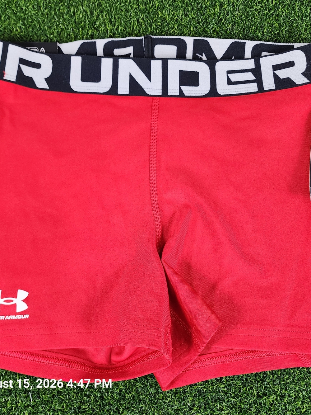 Under Armour Women’s Red Athletic Compression Short Shorts